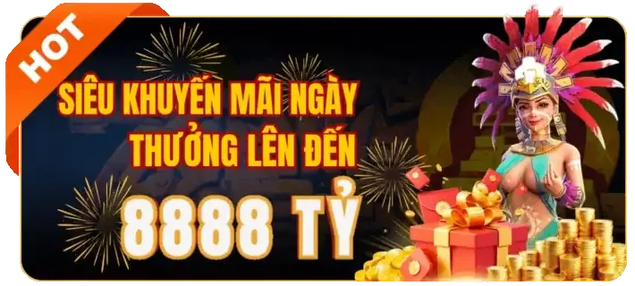 Trò chơi máy đánh bạc (slot) 888vi với cơ hội trúng jackpot