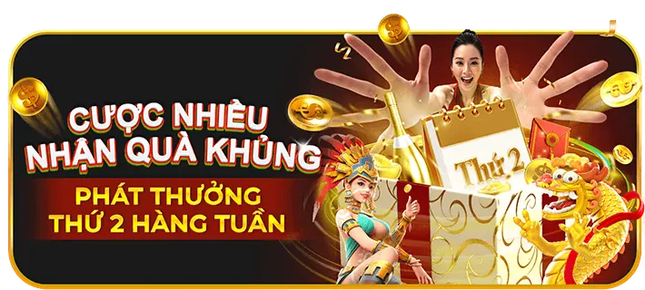 Thưởng nạp tiền độc quyền VIP 888vi